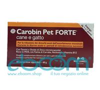 NBF Lanes Carobin Pet FORTE 30 Compresse Cane Gatto Diarrea Intestinale 60g