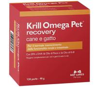 NBF Lanes Krill Omega Pet Recovery Convalescenza Compresse per cani e gatti 120 Perle - Integratori per cani - 1° ORDINE? scegli lo sconto BZR5 / BZR20 + 200 punti fedeltà