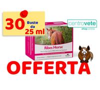 NBF LANES Ribes Horse 30 buste da 25 ml → Favorisce il benessere Cutaneo Cavalli