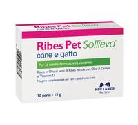 NBF Lanes Ribes Pet Sollievo Mangime Complementare per Cane e Gatto, 30 perle