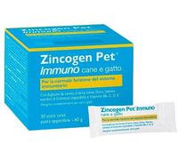 NBF Lanes Srl Integratore per cani e gatti Zincogen Pet Immuno Pasta orale 30 stick