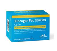 NBF Lanes Zincogen Pet Immuno supporto immunitario Compresse per cani 60 Compresse - Integratori per cani - 1° ORDINE? scegli lo sconto BZR5 / BZR20 + 200 punti fedeltà