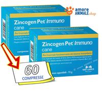 NBF Zincogen Pet IMMUNO CANE → 30 / 60 / 90 / 120 cpr - per Sistema immunitario