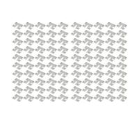 NbgrvB 100pcs Pannello Solare Clip di Montaggio per PV Messa a Terra Distanziale Costruzione In Acciaio Inox Lug per Alluminio e C Rail