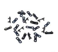 NbgrvB 12 set di maglie per catena per motosega kit di riparazione 3/8LP passo 0,050 calibro parti di ricambio per utensili elettrici da giardino accessori per manutenzione attrezzature esterne
