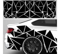NbgrvB 200x60cm Triangolo Vinile Auto Side Sticker Decalcomania per Auto Decorazione Camion Navi Moto per Acqua