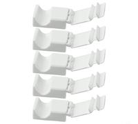 NbgrvB 5pcs Sgusciatore Gamberi Plastica Leggero Cucina | Plastica leggera, design ergonomico, protegge le unghie, per ideale per gamberi e crayfish, per facile presa