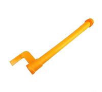 NbgrvB Asta di livello dell'olio motore a tubo imbuto per V Plus 2005-2009 1.9, B6 2005-2010 1.9, 2005-2010 2.0, 2004-2010 1.9, 8P 1.9, per OEM 038103663C plastica gialla