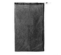 NbgrvB Borsa per cippatrice per legno da 61 x 121 cm, per ricambio per trituratore elettrico e per pacciamatrice, per sacco di raccolta in rete di poliestere di grande capacità con serrature di