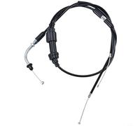 NbgrvB Cavo di controllo dell'arresto in metallo con cavo dell'acceleratore per PW50 50PY per HONDA per Suzuki Moto per ATV Push-Pull Design migliora carburatore miscela aria-carburante guida fluida