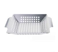 NbgrvB Cestello Griglia Acciaio per Weber BBQ 34cm Cestello Griglia(34CM)