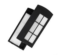 NbgrvB Clean X9 for Pro Robot - Kit filtro per aspirapolvere, in plastica e carta da filtro per accessori di ricambio, 2 pezzi, qualità dell'aria migliorata e