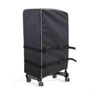 NbgrvB Copertura resistente per carrello TV da esterno, impermeabile, antipolvere, per supporto mobile arrotolabile, antivento, con fibbie con coulisse, per giardino, patio, cortile (L: 152,4 x 38,1 x