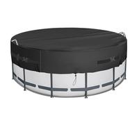 NbgrvB Copertura rotonda per piscina, impermeabile e protezione UV, tessuto | Copertura rotonda per piscina solare impermeabile copertura per piscina protezione UV copertura per piscina estiva copertura