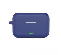 NbgrvB Custodia in silicone per Realme Buds T500 Pro - Cover morbida resistente all'usura con protezione antigraffio per Slim Fit nero (blu scuro)