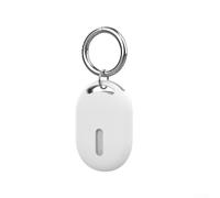 NbgrvB Custodia in silicone per Xiaomi Tag morbida per TPU Cover protettiva antiurto delicata sulla pelle leggera Fit 48mm (bianco)