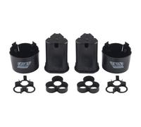 NbgrvB Custodia per batteria agli ioni di litio da 12 V 3S per trapano a mano in plastica con porta divisa accessorio per utensili elettrici con 3 confezioni da 2 set (6 pezzi)