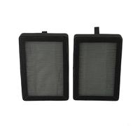 NbgrvB Elemento filtrante a carbone attivo per purificatori d'aria LV-H128 e LV-H13EU, confezione da 2, 12 x 17 cm, nero