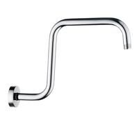 NbgrvB Estensione Braccio Doccia Nero Opaco 10 cm per Stei | Prolunga per soffione doccia nero opaco, 10,2 cm, per doccia a pioggia in acciaio inox, per soffione doccia in acciaio inox