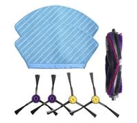 NbgrvB Fakir Robert R-S 770 Robot Aspirapolvere Kit parti di ricambio con spazzola a rullo principale, 4 spazzole laterali e 2 panni riutilizzabili