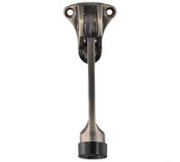 NbgrvB Fermaporte Pedale Lega di Zinco Antiscivolo(Green bronze) | Lega di zinco robusta, gomma antiscivolo, installazione rapida, adatto a e piastrelle