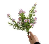 NbgrvB Fiori Artificiali da Esterno 35cm Realistici Petunie(Purple) | Design realistico petunia, vivaci, per ideale per balcone per giardino patio, lunghezza 35cm