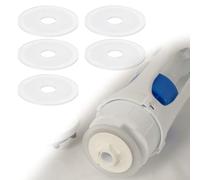 NbgrvB Guarnizione a doppia valvola di scarico, 5 pezzi, guarnizione per rondella a membrana Roca Dual Flush Valve Toilet D1D D2D, AH0007100R Guarnizione rondella a membrana