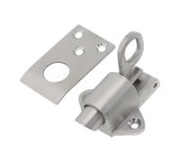 NbgrvB In acciaio inox antifurto pulsante di blocco 304 Acciaio inossidabile Molla Latch Lock Smorzamento Cerniera antifurto Chiusura automatica Porta Latch Mobili Hardware Accessori