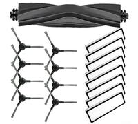 NbgrvB Kit di parti di ricambio per aspirapolvere Mova S10 Plus e S10 Robot aspirapolvere con 8 spazzole laterali, 8 filtri e 1 spazzola a rullo principale