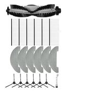 NbgrvB Kit di parti di ricambio per robot aspirapolvere XIEBro HR101 e Vexilar T7, set da 20 pezzi con spazzola a rullo principale, spazzole laterali, filtro panni e strumento di pulizia