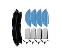 NbgrvB Kit di ricambio per robot aspirapolvere Cecotec Conga 7490 e 7290, include spazzola principale, 4 spazzole laterali, filtri e panni per la pulizia della casa