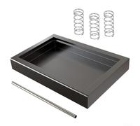 NbgrvB Kit Puntale Vapore a Foro Singolo e Molla OPV per Gaggia | Design a basso profilo, si adatta sotto le bilance, ABS resistente al calore, sostituisce vassoio, per gaggia Classic Pro
