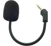 NbgrvB Microfono da gioco placcato oro da 3,5 mm per ROG Theta 7.1 | Riduzione avanzata del rumore, comunicazioni chiare, sessioni di gioco, chiarezza vocale, finitura nera