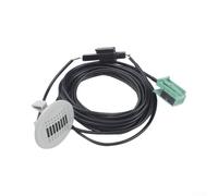 NbgrvB Microfono esterno per auto per FCON Pro Fiscon per bmw per benz - Cavo di ricambio cablato da 300 cm per radio HD Voice Clear Call Radio Head Unit Montaggio