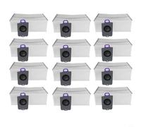 NbgrvB Narwal - Kit di sacchetti per aspirapolvere, lavabili in tessuto, per robot aspirapolvere FREO Z Ultra Z10, Z10 Ultra e X10 Pro, usa e getta, in tessuto, facili da installare (12 pezzi)