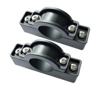 NbgrvB Nylon per Kayak per Stabilizzatore Outrigger Mount Holder 2 Pack, | Zattera con clip per canoa e barca da pesca con slot per motore superiore, per staffa nera per una presa sicura e in piedi