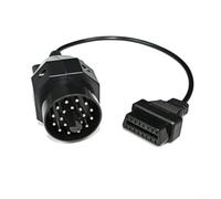 NbgrvB per bmw 20 pin a 16 pin OBD2 cavo adattatore per E36 E38 E39 connettore strumento diagnostico nero 40 cm