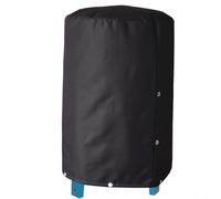 NbgrvB Per pressione rotonda per copertura del serbatoio isolato, 61 x 86 cm impermeabile inverno pozzo pompa giacca sistemi idrici esterni, resistente al freddo, scudo per attrezzature fontane, nero