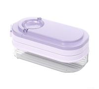 NbgrvB per Ravioli 3 in 1 Pressa Manuale Gialla per Ravioli 3 in 1(purple) | Funzione 3 in 1, pressa riempi e per chiudi, design ergonomico, colore giallo, per facile pulizia