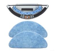 NbgrvB Piastra di ricambio per mocio e 2 panni per robot aspirapolvere Tesvor X500/X500PRO/M1/S6/S4, set di pulizia a umido con grande capacità compatibile con serbatoio dell'acqua