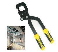 NbgrvB Pinze per chiglie in lega di acciaio con impugnatura morbida per fissaggio a muro a secco, 37 x 13 x 2,5 cm, strumento crimpatrice per bulloni con leva estesa