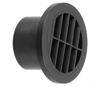 NbgrvB Presa direzionale 75 mm per condotto riscaldatore Webasto, per Eberspacher e per riscaldatori diesel Propex, presa d'aria girevole, raccordo per condotto in plastica nera