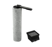 NbgrvB Ricambio per spazzola a rullo morbida e set di filtri per K10 e | Per K10 per Pro Wet Dry Aspirapolvere, Nylon per Accessorio Principale Pulizia Efficiente Pavimento, Installare, 2 Pezzi