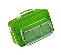 NbgrvB Scatola organizer da giardinaggio con scomparto isolato, può | 120 buste 600D con scomparti per penne e manico giardinieri, verde