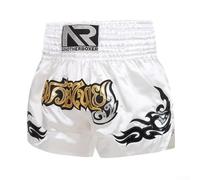 NbgrvB Shorts Boxe Uomo Donna Leggera 150g Shorts Boxe Uomo Donna Leggera | Design unisex, tessuto traspirante, vita elastica, ideale per MMA e Muay Thai, per stile sportivo