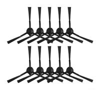 NbgrvB Spazzola laterale di ricambio per robot aspirapolvere MEDION X50 SW/MD 2004, 10/4PCS plastica+nylon, strumento di pulizia degli angoli