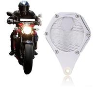 NbgrvB Supporto per disco fiscale in metallo sicuro per moto, montaggio esagonale CNC, per scooter, ciclomotore, documenti assicurativi (argento)