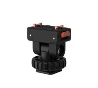 NbgrvB Supporto per giunto cardanico a sgancio rapido per Pro 2, X4, X3, X2 | 180 scarpa fredda regolabile con staffa di espansione magnetica, per riprese a doppio schermo, leggero, 26,9 g