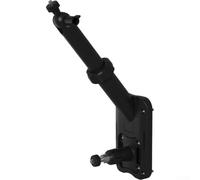 NbgrvB Supporto versatile per fotocamera Eufy per Solocam S340 S220, supporto flessibile a soffitto con inclinazione a 360°, supporto antifurto nero (nero)