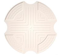 NbgrvB Tappetino in silicone per friggitrice ad aria, antiscivolo, resistente al calore, protezione per piano di lavoro fino a 104 °C, verde o beige